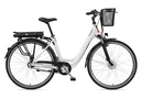 Unisex E-Bike City, 28 Zoll, Rahmenhöhe 49 cm, 7-Gang Nabenschaltung, weiß, RC657 Multitalent