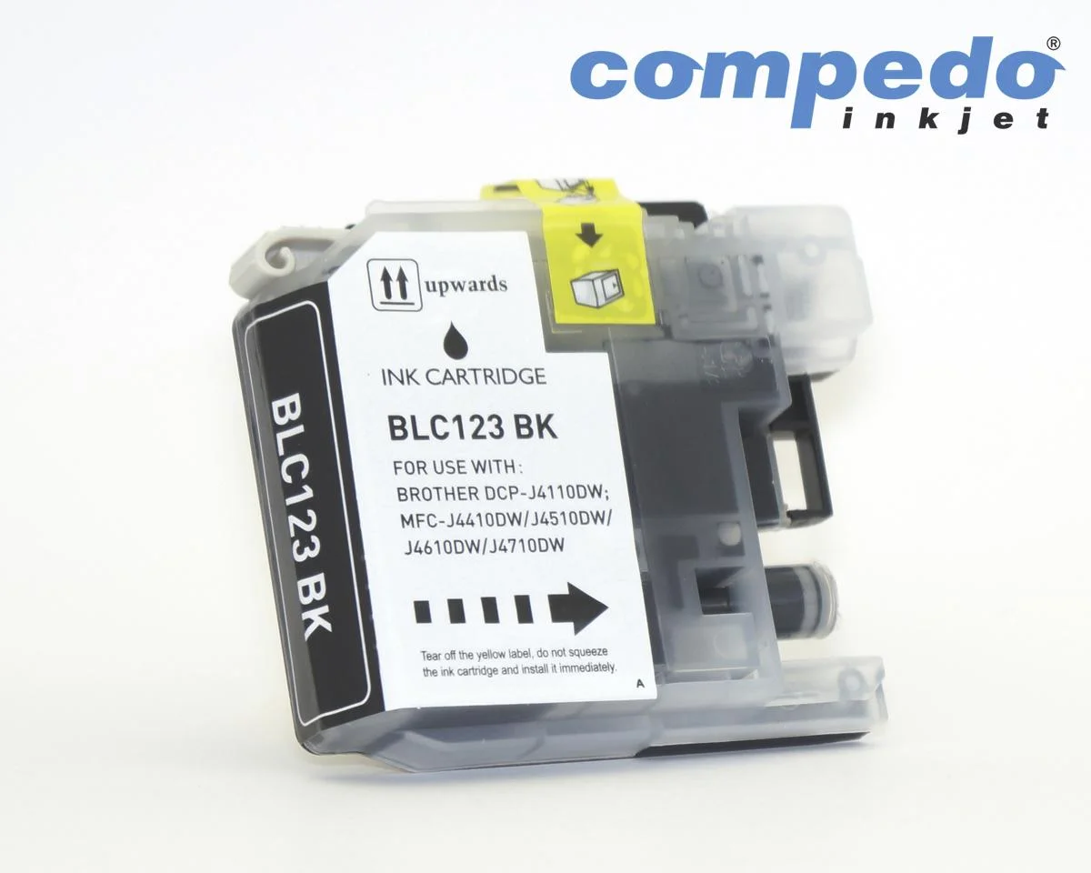 Druckerpatrone für Brother LC123 schwarz