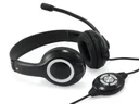 Headset USB 2m Kabel, Mikro, Fernbedienung Stereo schwarz