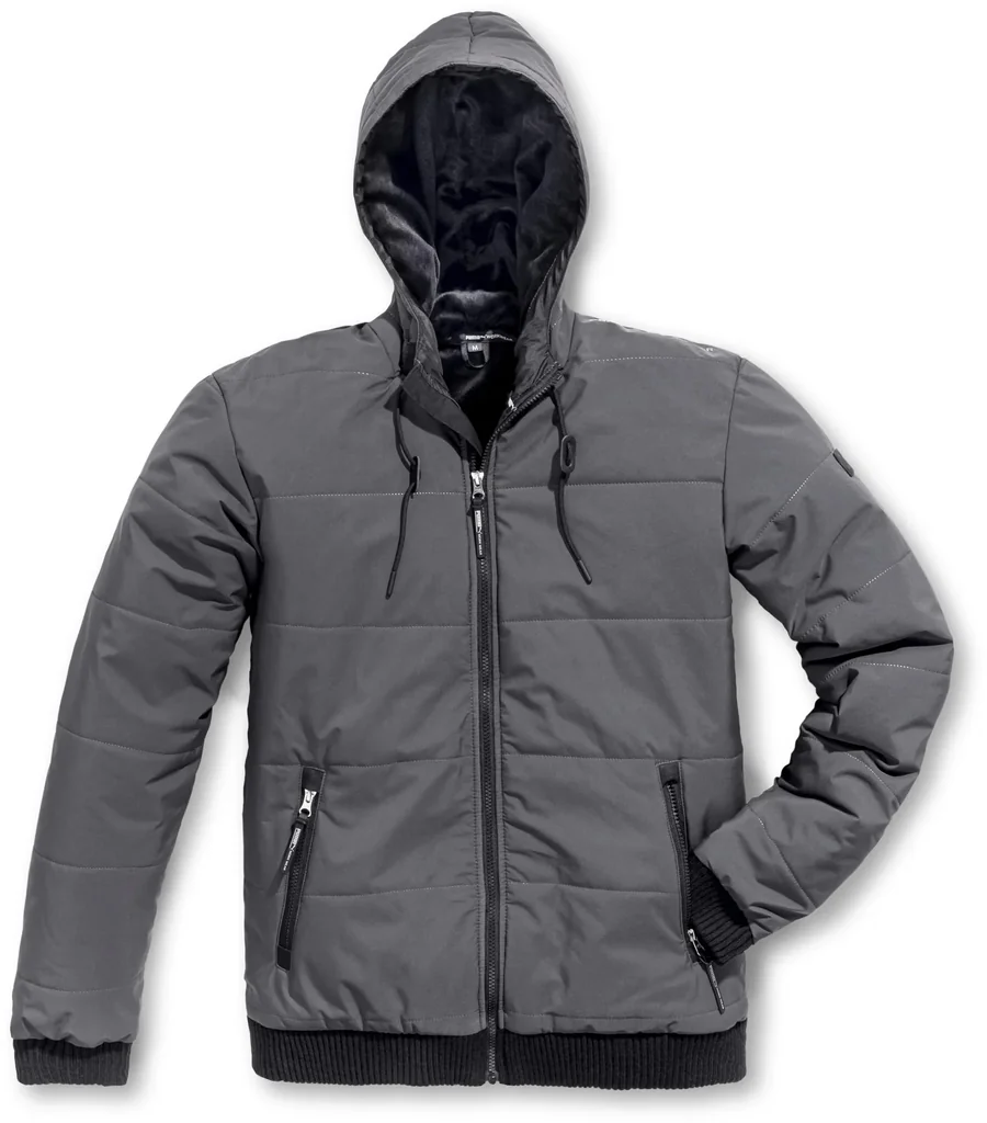 Winterparka CHAMP, stahlgrau/carbon, L