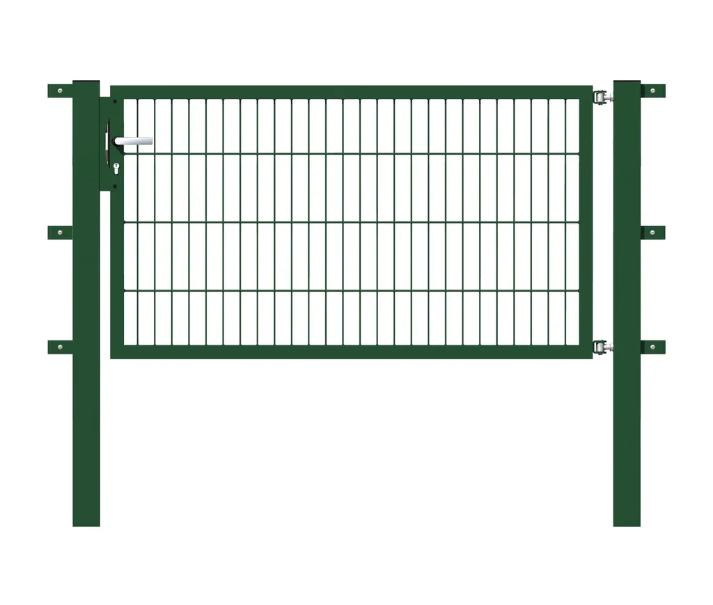 Einzeltor Flexo mit Zubehör, grün/ Breite 150 cm, Höhe 120 cm