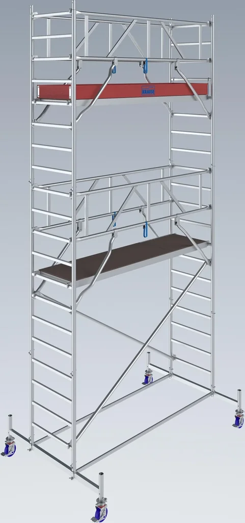 STABILO Fahrgerüst Serie 10, Feldlänge 2,50 m, Arbeitshöhe ca. 6,40 m
