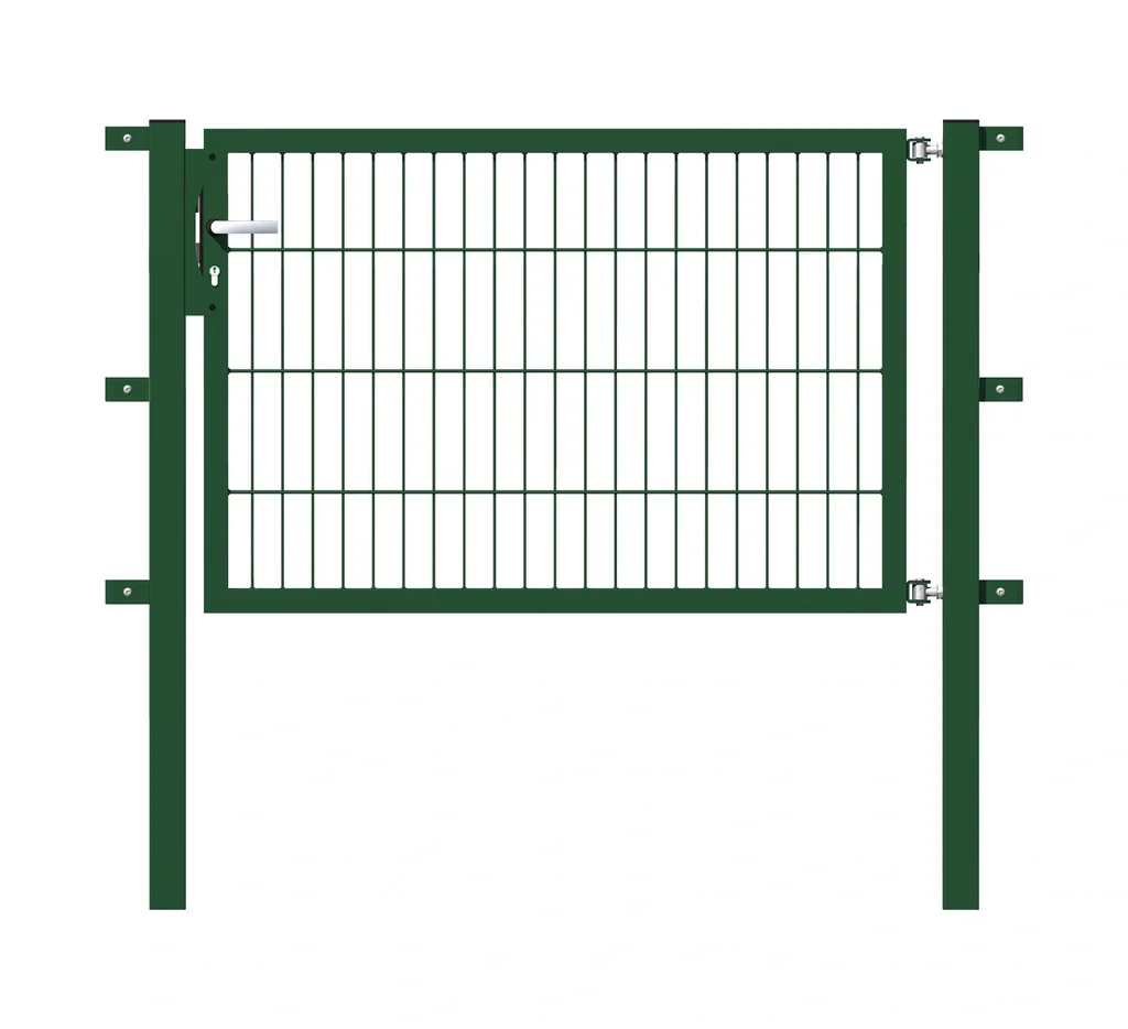 Einzeltor Flexo , grün, Breite 125 cm, Höhe 80 cm