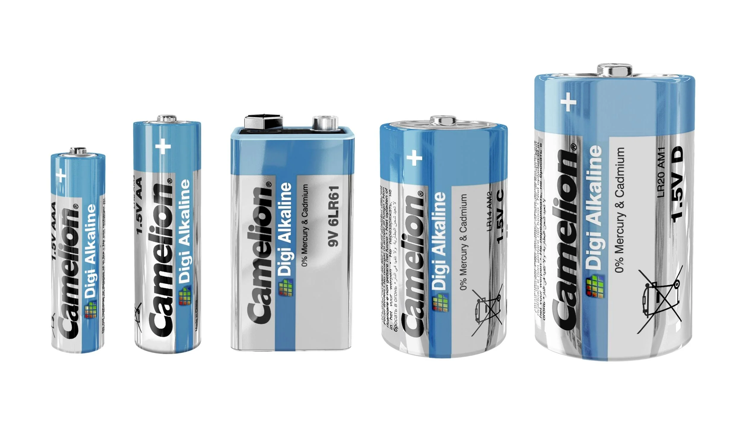 Digi Alkaline Mono D Batterien - 2 Stück