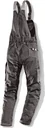 Berufslatzhose NITRO, schwarz-grau, Gr. M