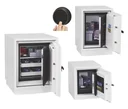 Datenschutztresor Datacare Außenmaße 600 x 470 x 470 mm, mit Fingerabdruckschloss