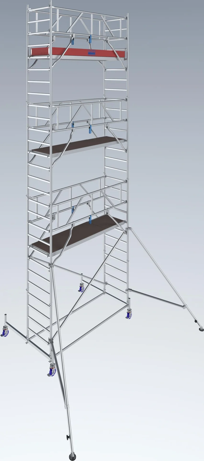 STABILO Fahrgerüst Serie 10, Feldlänge 2,50 m, Arbeitshöhe ca. 8,40 m