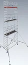 STABILO Fahrgerüst Serie 10, Feldlänge 2,50 m, Arbeitshöhe ca. 8,40 m