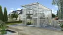 Gewächshaus Aura 11500 ESG/HKP, Farbe weiß