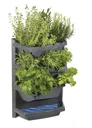 Pflanzsystem Aufbauelement "Vertical Garden", Farbe titan