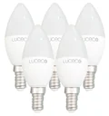 5er Set LED Kerze, E14, 5 Watt, 470 Lumen, 2700 K