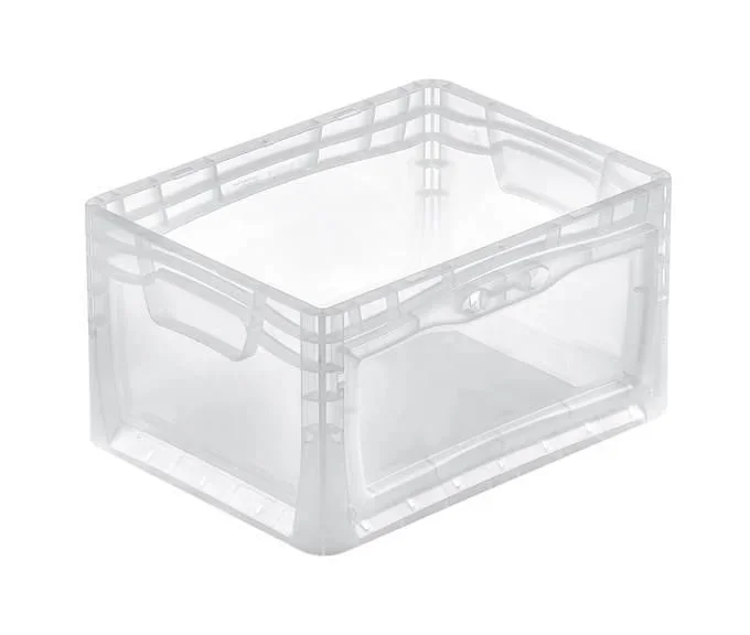 Eurobox mit Entnahmeklappe 400x300x220mm, transparent