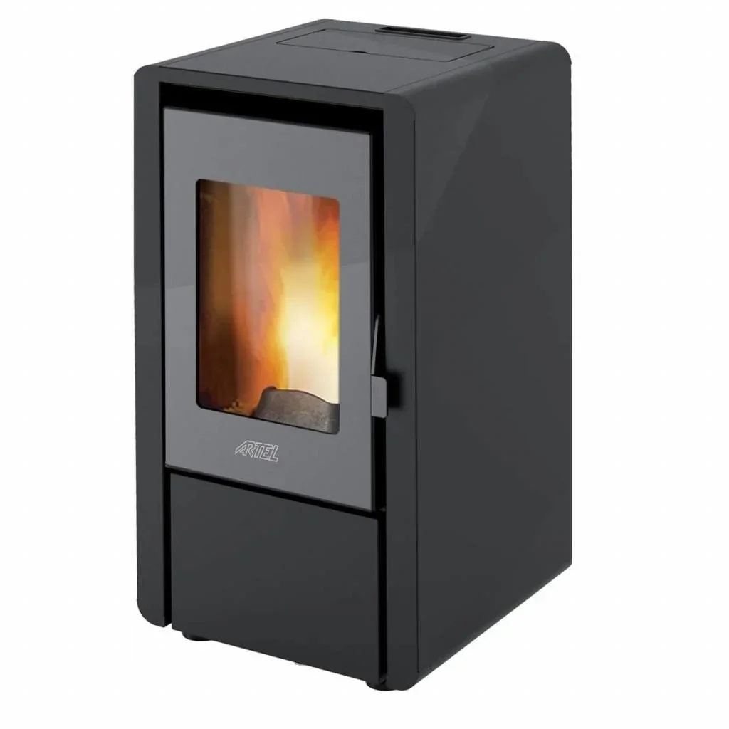 Pelletofen Petite schwarz