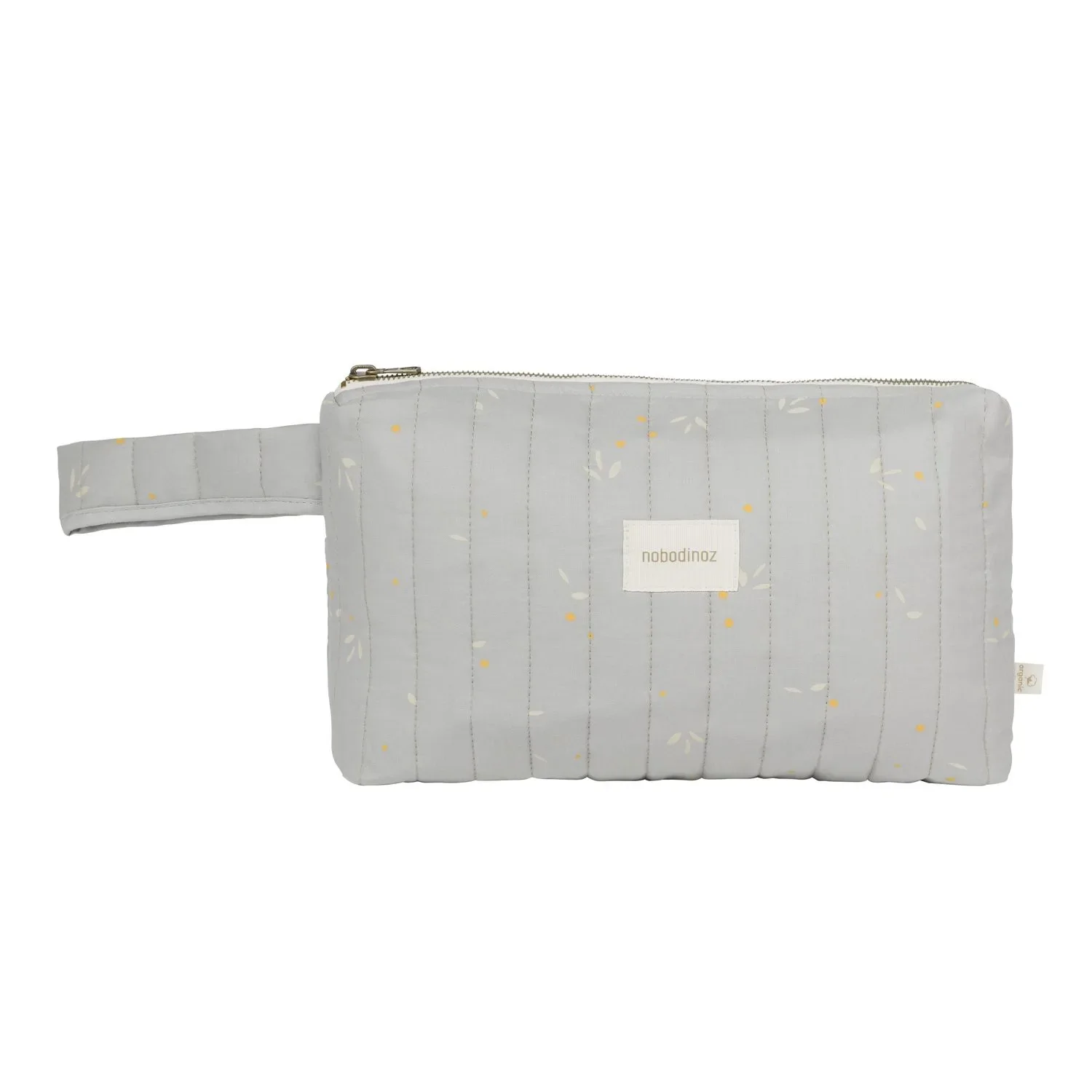 Nobodinoz STORIES Kosmetiktasche, Kulturtasche, 30 x 18 x 7 cm, Farbe: Weide zartblau
