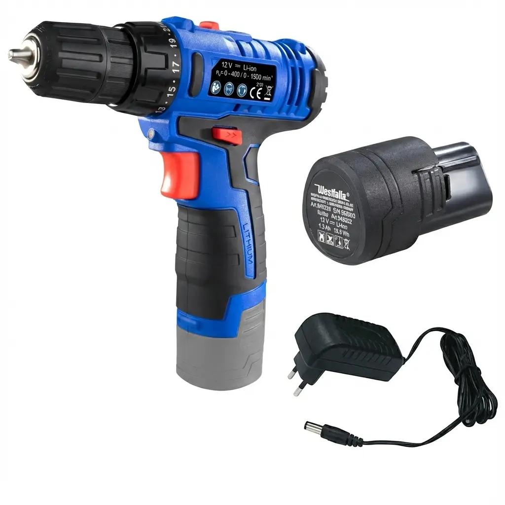 Akku-Bohrschrauber 2-Gang 12 Volt WA2BS12