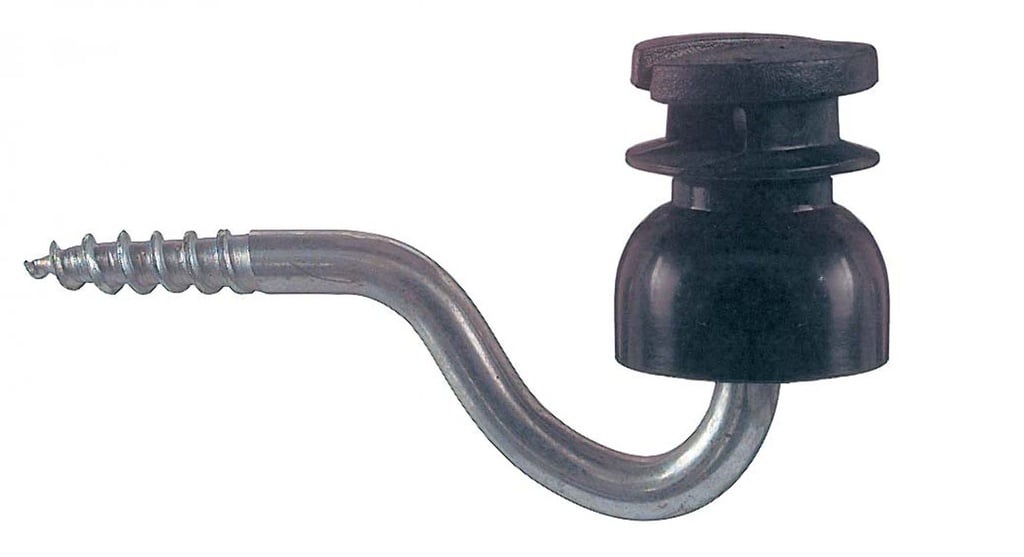 Schlitz-Isolatoren 25er Btl. Typ S 161 schwarz