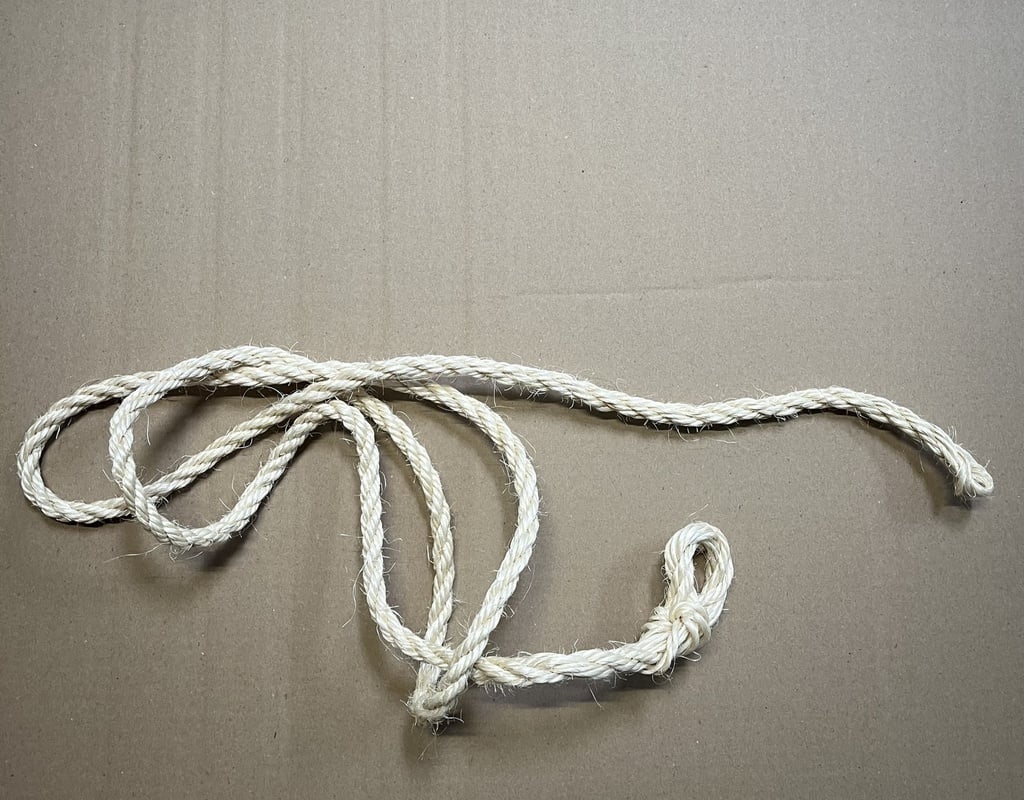 Anbindestrick für KälberJute/PP 2m