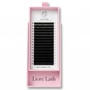 Liore Lash Wimpern für Verlängerungen, 16 Reihen, 0,05 mm, M-Curl, Längenmix 7-15 mm
