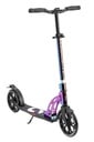 SIX DEGREES Aluminium Scooter mit Klappmechanismus u. Ständer, 205 mm, höhenverstellb, GS-geprüft, neochrome, TESTSIEGER