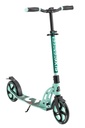 SIX DEGREES Aluminium Scooter mit Klappmechanismus u. Ständer, 205 mm, höhenverstellb., GS-geprüft, mint, TESTSIEGER