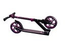 muuwmi Aluminium Scooter Pro – Tretroller, 215 mm, ABEC 7, Kinder und Erwachsene, GS-geprüft, höhenverstellbar, new pink