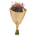 Trockenblumen Feldblumenstrauß Rosa - Topf-Ø 20 cm - Höhe ca. 50 cm