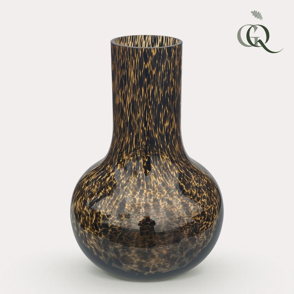 Vase Glas - S - H37 x B25 - Seim - Cheetah
