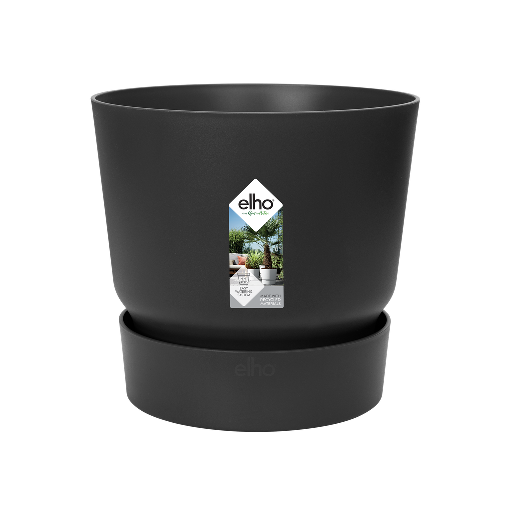 Pot elho Greenville Round black - D14 x H13