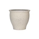 Übertopf Poseidon Chalk White - Topf-Ø 52 cm x H47