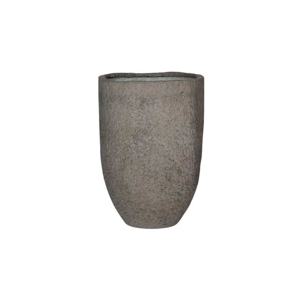 Übertopf Mountain Hayes L Dioriet Grey - Ø52 x H75