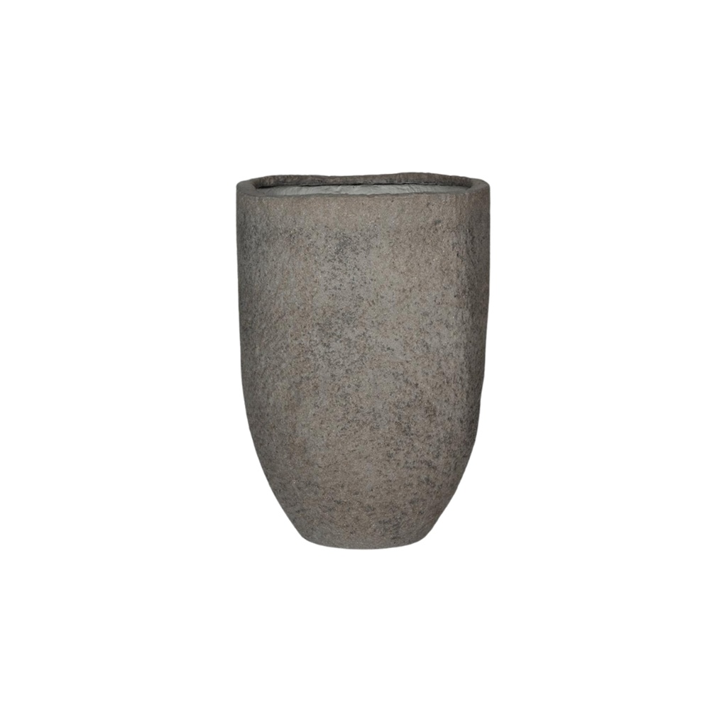 Übertopf Mountain Hayes L Dioriet Grey - Topf-Ø 52 cm x H75