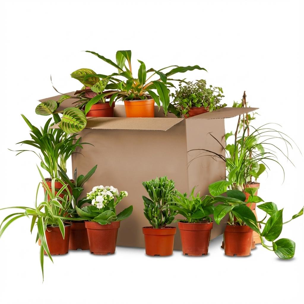 Green Zweite Change Box: Zimmerpflanzen 12er Set