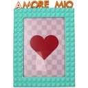 Fotorahmen Amore Mio Polyresin Türkis 13x18cm