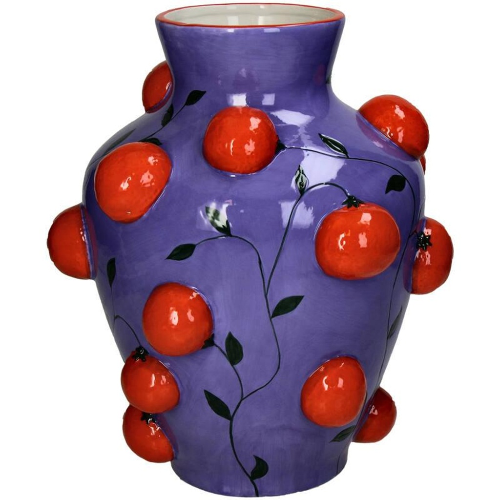 Vase Orange Dolomit Multi 30 cm