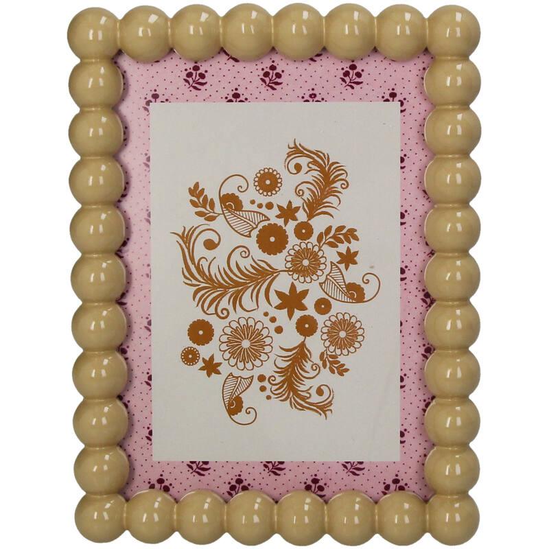 Bilderrahmen Polyresin - Beige