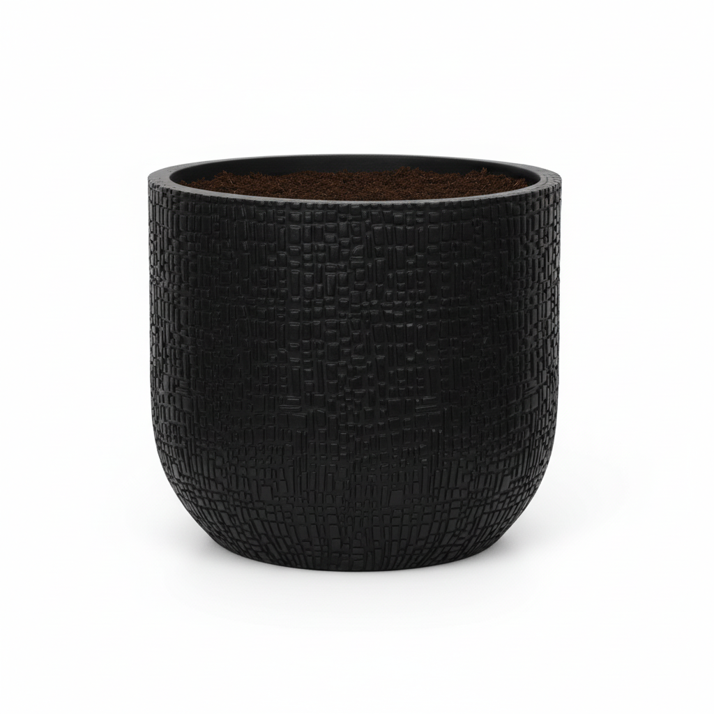Capi Pot Bol Skin Antraciet - D14cm - 13cm