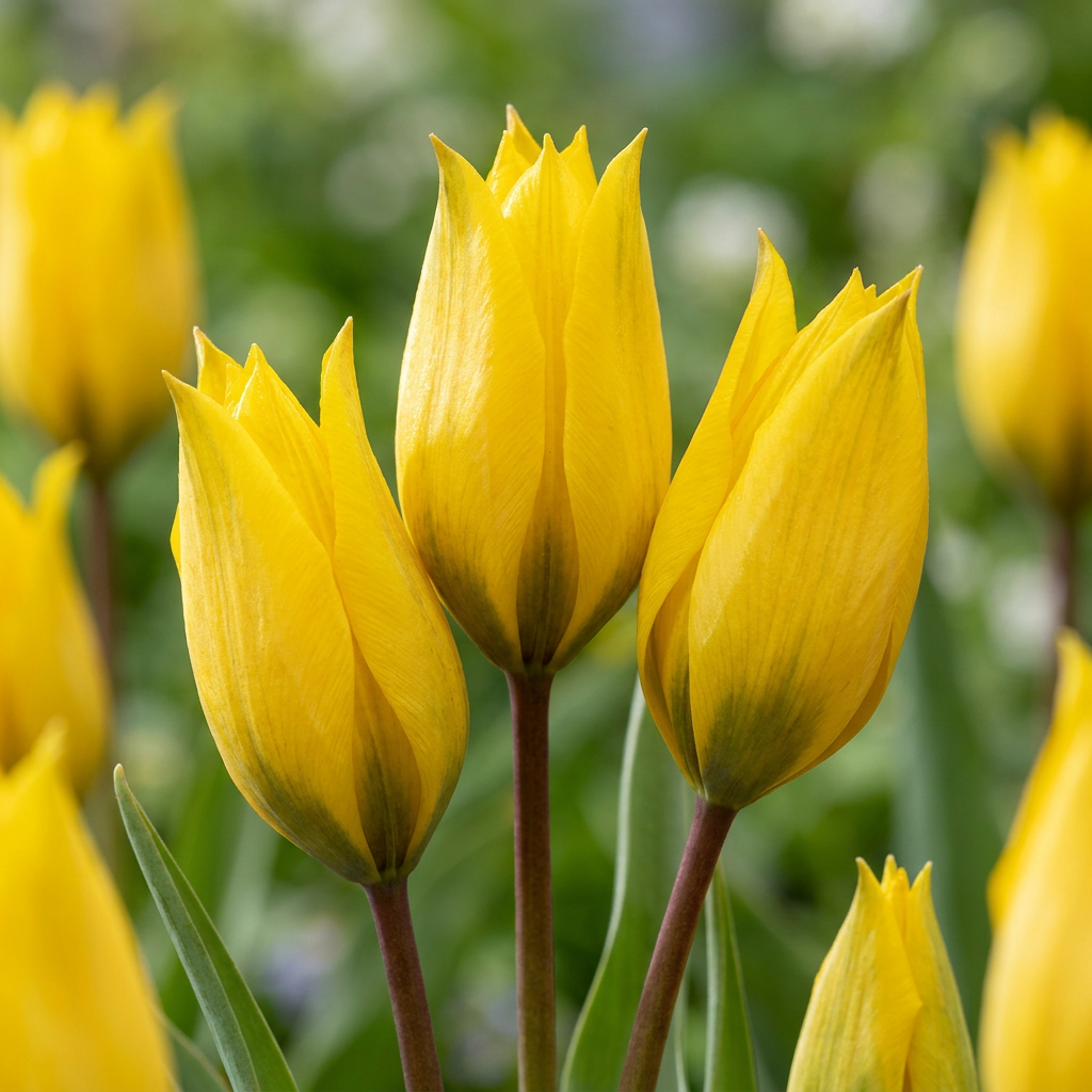 20x Tulipa Sylvestris - Weinbergstulpe - Gelb - Verwilderungszwiebel - Zwiebelgröße 5/6