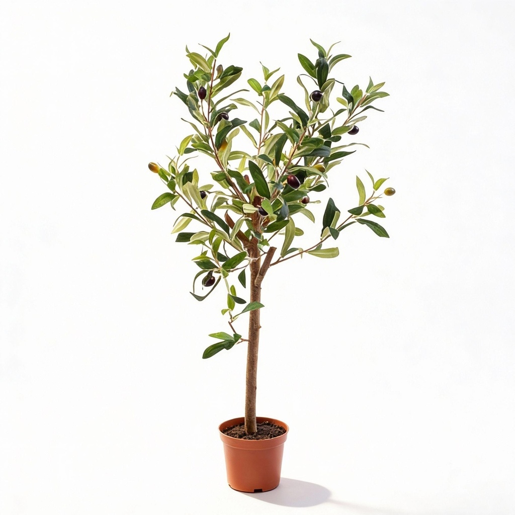 Olivenbaum im Topf 65cm – Kunstpflanze - Künstliche Pflanze