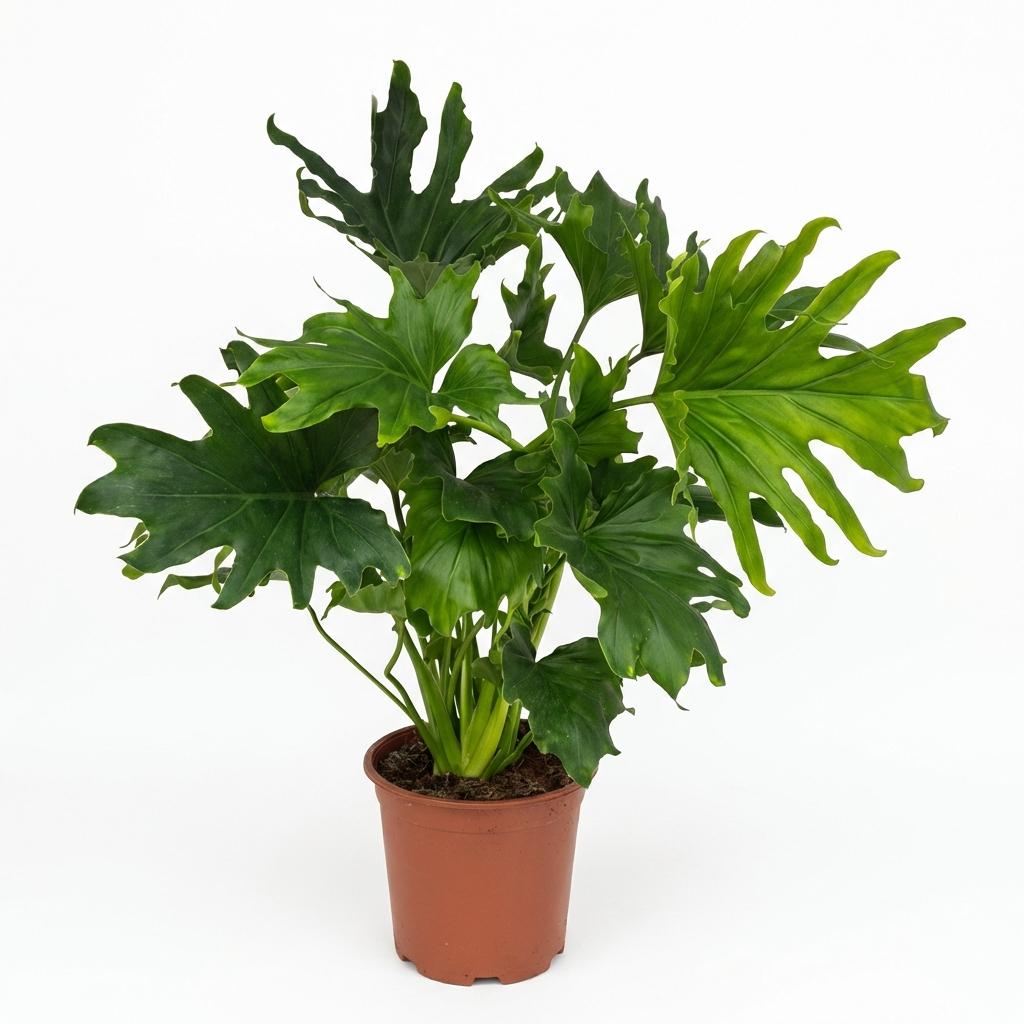 Zimmerpflanze - Philodendron - Philodendron Lickety split - Grün - Pflegeleicht - 1 Pflanze - Topf 19cm - Höhe 70cm