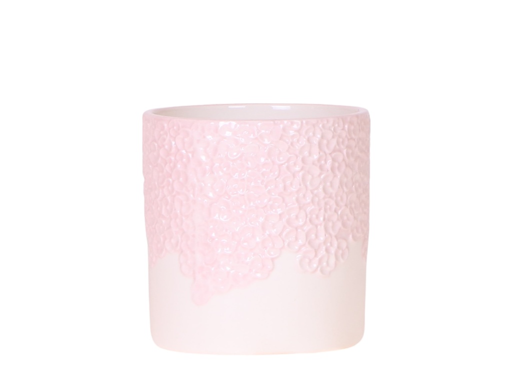 Kolibri Home | Bloom Ziertopf - Rosa - Topf-Ø 9 cm