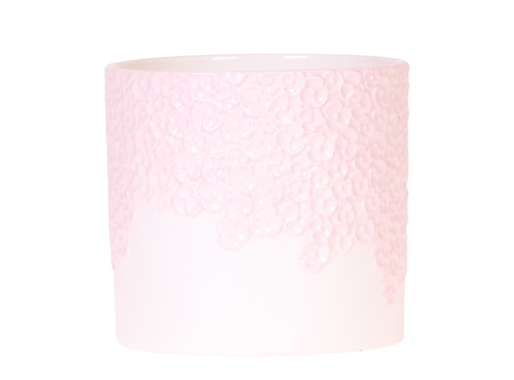 Kolibri Home | Bloom Ziertopf - Rosa - Topf-Ø 12 cm