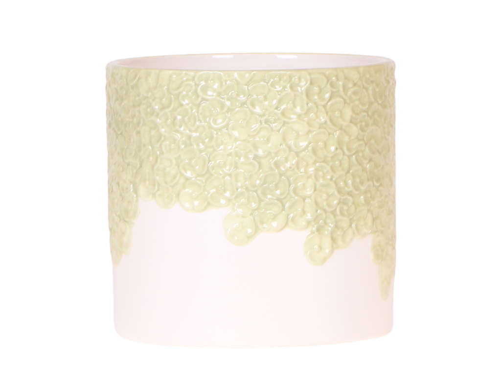 Kolibri Home | Bloom Ziertopf - Grün - Topf-Ø 12 cm