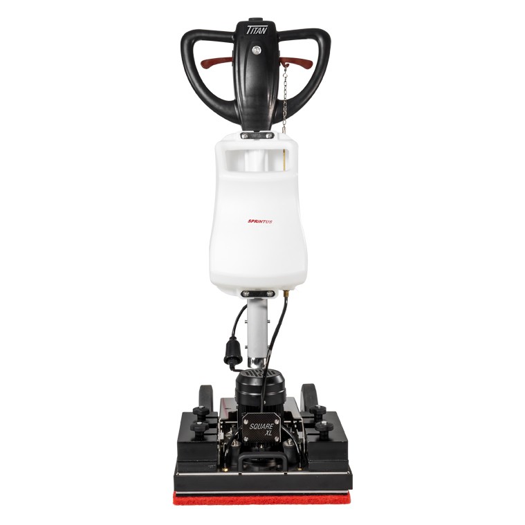 SPRINTUS Titan Square XL inkl. Tank, Pre-Pad, Pad Rot, Zusatzgewichte: 2 x 5 kg + 2 x 10 kg