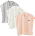 Alavya Home Badeponcho Nemo Baumwolle - 3er-Set, Rosa