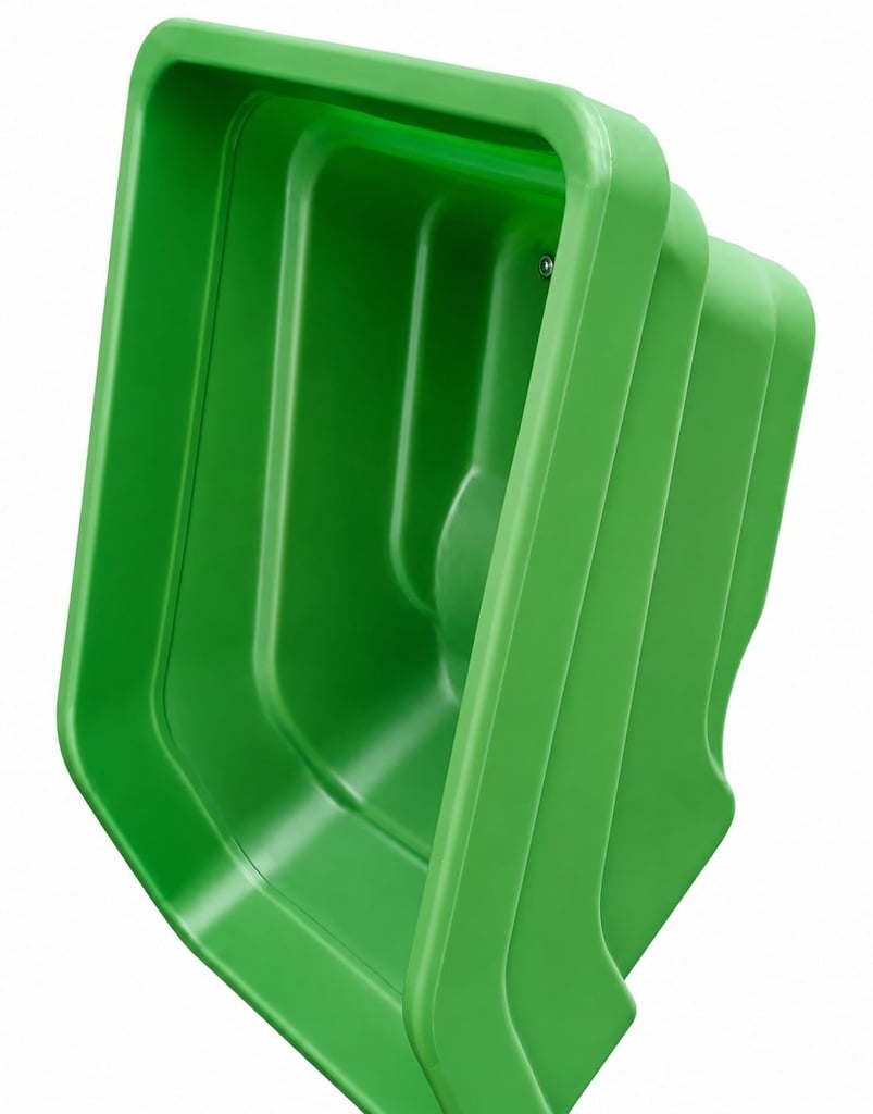 Schüttmulde 350 ltr. Polyäthylenharz