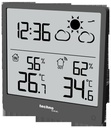 WS9138 Wetterstation mit Außensensor – Innen- & Außentemperatur, Luftfeuchtigkeit, Wettervorhersage, Wettertrend, Min/Max-Speicher, Funkübertragung