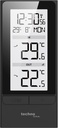 WS9787 digitale Temperaturstation mir Innen- und Außentemperatur, Uhrzeit (Funk), Datum, Wochentag und Wettertendenzanzeige