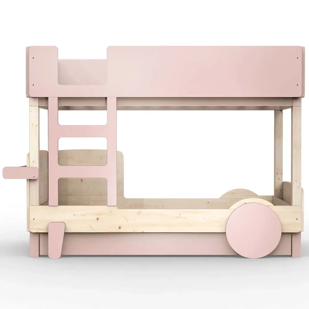 Mathy by Bols Etagenbett "Discovery" mit Bettschublade, Farbe Elemente: winter pink