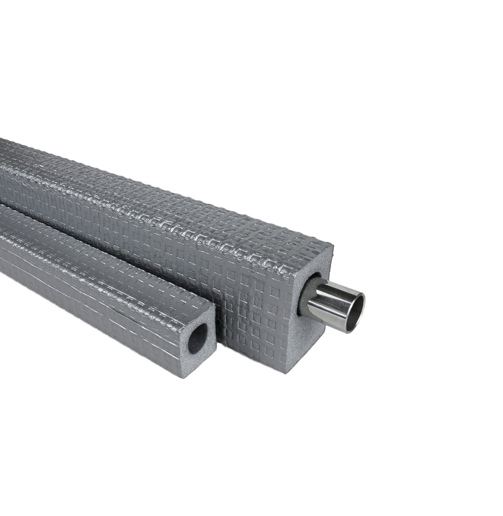 Rohrisolierung CLIMAFLEX hf exzentro, für 28-mm-Rohre, 25 mm Dämmdicke, 1 m