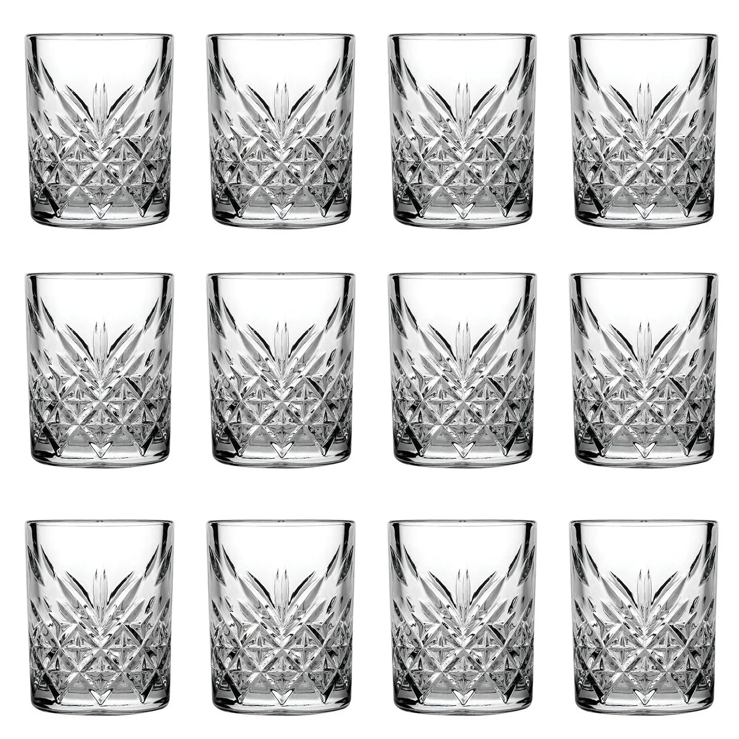 Schnapsgläser, Shotgläser (12 Stück, 62ml) - Timeless